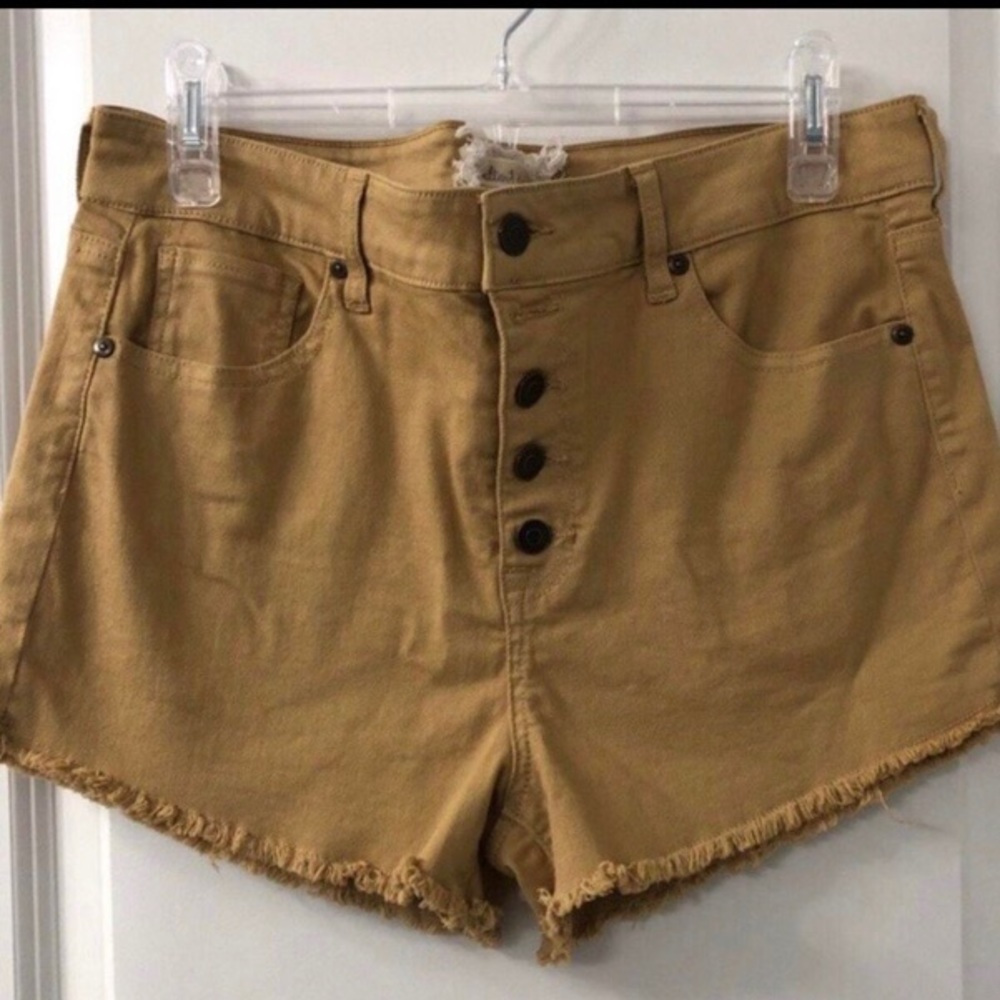 Altar’d State Yellow Shorts